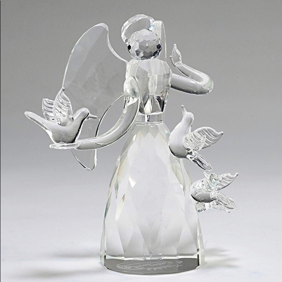 🌻 NIB! Sorelle Crystal Angel - Picture 3 of 8